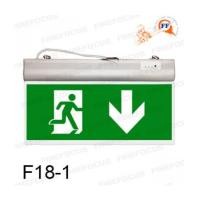ราคา ป้ายไฟฉุกเฉินทางออกทางหนีไฟลูกศรชี้ลงสองหน้า LED Slimline รุ่น F18-1 ยี่ห้อ Supersave (7251121)