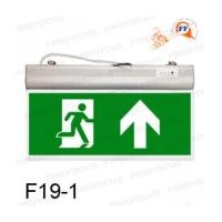 ราคา ป้ายไฟฉุกเฉินทางออกทางหนีไฟลูกศรชี้ขึ้นสองหน้า LED Slimline รุ่น F19-1 ยี่ห้อ Supersave (7251112)