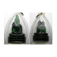 ราคา พระเครื่อง พระแก้วหลวงพ่อเจียง วัดเจริญสุขาราม เนื้อสีเขียว รุ่นสอง เลี่ยมพลาสติก (5036912)