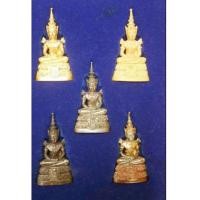 ราคา พระแก้วมรกต รุ่น 64 ปี กรมสรรพสามิต เนื้่อทองคำขัดเงา พ่นทรา ย เงิน 3k รวม 5 องค์ (เช่าบูชาไปแล้ว) (7247857)