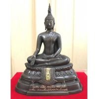 ราคา พระบูชา ภปร. 5 นิ้ว วัดบวรนิเวศ ปี 2508 เนื้อทองเหลือ รมดำ สร้างย้อนยุค (เช่าบูชาไปแล้ว) (7224862)