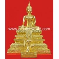 ราคา พระพุทธชนะมาร วัดธรรมบันดาล รุ่นแรกปี2535 ตัก 9 นิ้ว เนื้อโลหะผสม ปิดทองทั้งองค์ สวยมาก (6836279)