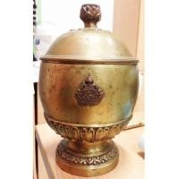 ราคา บาตรน้ำพระมนต์พระกริ่ง ๘๐ พรรษา สมเด็จพระสังฆราช วัดบวรนิเวศวิหาร เนื้อทองล่ำอู (ลูกค้าเช่าบูชาแล้ว) (5877379)