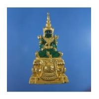 ราคา พระแก้วมรกตลอยองค์ ภปร. เนื้อเรซิ่นหุ้มทองคำ99 หน้าตัก 1/2 นิ้ว No.2276 (มีผู้เช่าบูชาแล้ว) (5801176)