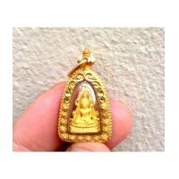 ราคา พระพุทธชินราช รุ่น ปิดทอง พิมพ์ลอยองค์ พิมพ์จิ๋ว เนื้อทองคำ หนัก 6 กรัม พร้อมเลี่ยม (เช่าบูชาแล้ว) (6130484)