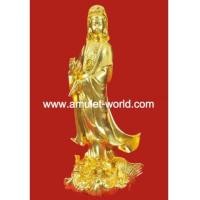 ราคา พระแม่กวนอิม ยืนประทับบนปลามังกร วัดโพธฺิ์แมน ปี2539 เนื้อโลหะผสม ปิดทอง องค์ที่2 (5982495)