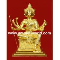 ราคา พระพรหมอุบลบันดาลประทานพร พิธีปลุกเสกณ์ศาลพระพรหมเอราวัณ หน้าตัก9นิ้ว เนื้อสำริดปิดทองแท้ สูง19นิ้ว (5783082)
