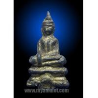 ราคา พระเนื้อชินกรุวัดเลียบ ปางมารวิชัย ปิดทองเก่า (New) (3517212)