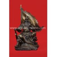 ราคา เทพเจ้ากวนอูปางบัญชาการรบ สัตตะโลหะรมน้ำตาล องค์เล็ก (5599730)