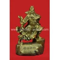 ราคา เทพเจ้ากวนอูตวัดง้าว เนื้อสัตตะโลหะ ง้าวถอดได้ สูง 18 นิ้ว (5599715)