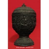 ราคา บาตรน้ำมนต์วัดอินทรวิหาร สมเด็จโต โลหะผสมรมดำ (5422143)