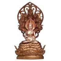 ราคา พระพุทธมุจจลินท์รักษ์ธนทวีเนื้อปรกชนวนรวมใจผสมเหล็กไหล องค์พระไวท์บรอนซ์ 2.4 ซ.ม. (7077516)