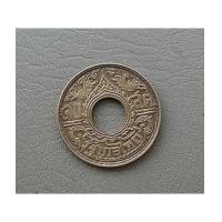 ราคา เหรียญสตางค์รู 10 สตางค์ เนื้อเงินแท้ มีลายกนก ปี ๒๔๘๔ สภาพสวย (7370482)