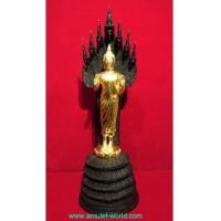 ราคา หลวงพ่อนาคปรก ปางห้ามญาติ วัดนาคปรก สูง 20 นิ้ว เนื้อโลหะผสมรมดำ องค์พระปิดทองคำเปลวแท้ (5077763)