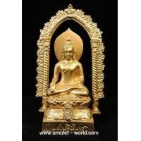ราคา พระไพรีพินาศ มีซุ้ม(เล็ก) ญสส. วัดบวรนิเวศวรวิหาร หน้าตัก 3 นิ้ว (4878226)