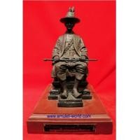 ราคา พระบาทสมเด็จพระพุทธยอดฟ้าจุฬาโลกมหาราช (ร.1) ทรงบัลลังก์ สูง 13 นิ้ว เนื้อโลหะสำริด ฐานไม้ (4840023)