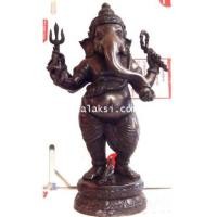 ราคา หลวงปู่ผาด วัดไร่ รูปหล่อ พระพิฆเนศ ขนาดบูชา รุ่นแรก สูง 10 นิ้ว เนื้อทองแดง (2763447)