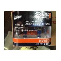 ราคา หลอดไฟหน้า osram H4 night breaker plus unlimited (6609067)