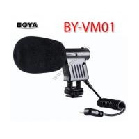 ราคา BY-VM01 Boya Mini Microphone For DSLR Camera DV Camcorder ไมค์ติดหัวกล้องสำหรับกล้องDSLR (7027459)