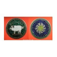 ราคา พระเครื่อง เหรียญหมู เนื้อเงินลงยา ปี 2456 (7061562)