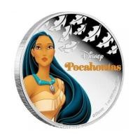 ราคา Pocahontas Disney Princess เนื้อเงินขัดเงา ขนาด 4 ซม. พร้อมแพคเกจเล่ม ของ New Zealand Mint (7248736)