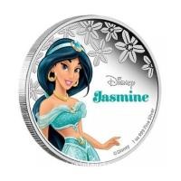 ราคา Jasmine Disney Princess เนื้อเงินขัดเงา ขนาด 4 ซม. พร้อมแพคเกจเล่ม ของ New Zealand Mint (7248726)