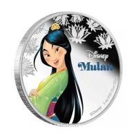 ราคา Mulan Disney Princess เนื้อเงินขัดเงา ขนาด 4 ซม. พร้อมแพคเกจเล่ม ของ New Zealand Mint (7248714)