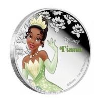 ราคา Tiana Disney Princess เนื้อเงินขัดเงา ขนาด 4 ซม. พร้อมแพคเกจเล่ม ของ New Zealand Mint (7248705)