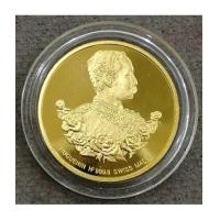 ราคา เหรียญพระพุทธโสธร-สมเด็จพระปิยมหาราช รุ่นกาญจนาภิเษก ปี2538 เนื้อทองคำขัดเงา 99.99 หนัก 6.2 กรัม (7014764)