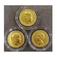 ราคา เหรียญในหลวงมหาราช ชุดเบญจมหามงคล เนื้อทองคำ หนัก 3 กรัม ชุด 3 เหรียญ สภาพสวยพร้อมกล่องเดิมๆ (6905145)