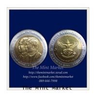 ราคา 10 บาทสองสี 100 ปี ธนาคารไทยพาณิชย์ พ.ศ. 2550 (6518507)