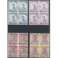 ราคา แสตมป์ ร.9 ชุด 5 ฟินแลนด์ ปี 2519 ครบชุด 4 ดวง บล็อกสี่ ใช้แล้ว สภาพนอก (6090704)