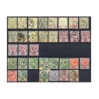 ราคา รวมแสตมป์พระรูป ร.5 ชุดที่ 2 และ 3 ใช้แล้ว สภาพดี น่าเก่็บครับ (5922032)