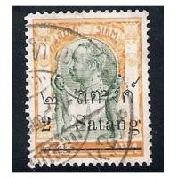 ราคา แสตมป์ไทย ร.5 ชุดวัดแจ้งแก้สตางค์ ปี 2452 ดวง 2 สตางค์ ใช้แล้ว (1923019)