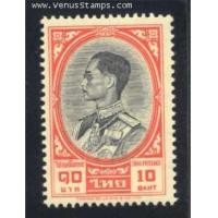 ราคา แสตมป์ ร.9 ชุดที่ 3 ดวงราคา 10 บาท ยังไม่ใช้ ไม่ติดฮิ้งจ์ สภาพเยี่ยม (1732405)