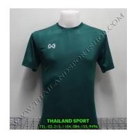 ราคา เสื้อกีฬา วอริค WARRIX รหัส WA 1569 (สีเขียว GG) ผ้าทอลาย (7354061)