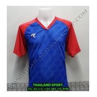 ราคา เสื้อกีฬา เรียล REAL รุ่น RAX-012 (สีน้ำเงิน BR) พิมพ์ลาย (7344815)