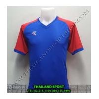 ราคา เสื้อกีฬา เรียล REAL รุ่น RAX-010 (สีน้ำเงิน/แดง BR) ตัดต่อ (7292021)