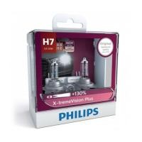 ราคา หลอดไฟหน้ารถยนต์ PHILIPS X-treme Vision +130 H7 (6764074)
