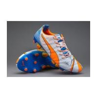 ราคา Puma evoPOWER 1.2 POP FG -White/Orange/Blue (6649533)