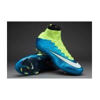ราคา Nike Women Mercurial Superfly IV FG Blue/Volt (6578742)