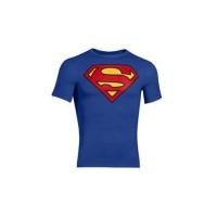 ราคา Under Armour Superman Logo Compression S/S T-Shirt Royal/Red (6177705)