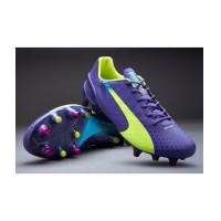 ราคา Puma evoSPEED 1.3 Mixed SG Violet/Fluorescent Yellow (6104394)