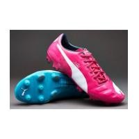 ราคา Puma evoPOWER 1 Tricks FG - Beetroot Purple/Bluebird White (6013323)