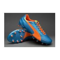 ราคา Puma evoSPEED 1.2 FG - Blue/Peach (5809237)