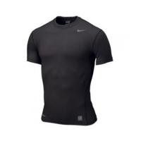 ราคา Nike Pro core Tight short sleeve สี ดำ (3539227)