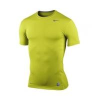 ราคา Nike Pro Core short Sleeve tight Bright Cactus (3539220)
