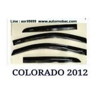 ราคา CHEVROLET COLORADO 2012 กันสาด 4 ประตู 4 ชิ้น สีดำ (6513552)