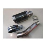 ราคา ปลายท่อคาร์บอนทรงกระป๋อง + สลิปออน CBR 300 (6335156)