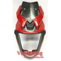 ราคา ชิวหน้าหุ้มคาง MSX-125 SF2016 สีแดงดำ (6874163)